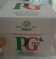 Mängden socker i PG Tips Pyramid Tea Bags X40