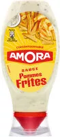 Mängden socker i Amora Sauce Pommes Frites Flacon Souple 448g