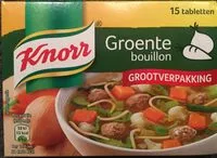 Mängden socker i Groentebouillon