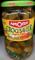 Mängden socker i Croq'Saveur aigres-doux