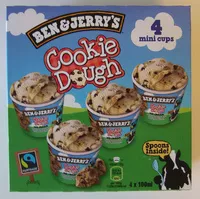 Mängden socker i Cookie Dough 4 mini cups