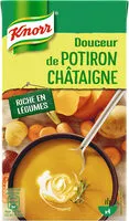 Mängden socker i Knorr Soupe Liquide Douceur de Potiron Chataigne