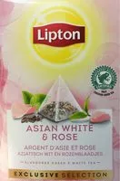 Mängden socker i Lipton Excl. Sel. Argent D'asia Et Rose 30 Sac X6