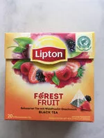 Mängden socker i Lipton Black Tea Forest Fruit