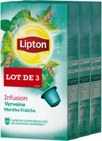 Mängden socker i Lipton Infusion Verveine Menthe 10 Capsules Compatibles Nespresso®
