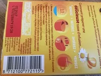 Mängden socker i Infusion orange touche de miel capsules