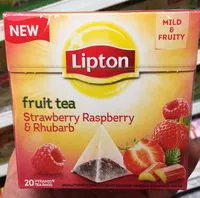 Mängden socker i Fruit tea Strawberry Raspberry & Rhubarb
