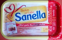 Mängden socker i Sanella