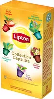 Mängden socker i Lipton La Collection Thés & Infusions Coffret 10 Capsules