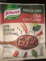 Mängden socker i Chili con Carne