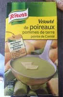Mängden socker i Velouté de Poireaux Pommes de Terre et Pointe de Crème