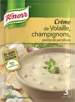 Mängden socker i Knorr Soupe Crème de Volaille et Champignons 75g 3 Portions