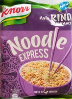 Mängden socker i Noodle Express Asia Rind Geschmack