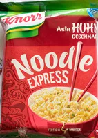Mängden socker i Noodle Express Asia Huhn Geschmack
