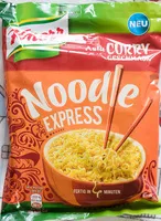 Mängden socker i Noodle Express Asia Curry Geschmack