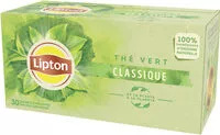 Mängden socker i Lipton Thé Vert Classique 30 Sachets
