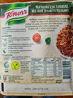 Mängden socker i Spaghetti Bolognese