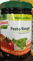 Mängden socker i Mise en place Pesto Rouge