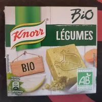 Mängden socker i Knorr légume bio