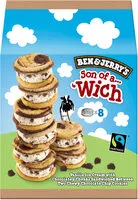 Mängden socker i Ben & Jerry's Glace Pot Mini Son of a Wich Cookie Dough