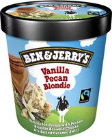 Mängden socker i Ben & Jerry's Glace Pot Vanille Pecan Blondie