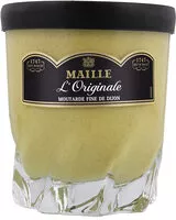 Mängden socker i Maille Moutarde Fine De Dijon L'Originale Verre 280g