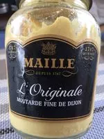 Mängden socker i Maille Moutarde Fine De Dijon L'Originale Bocal