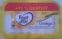 Mängden socker i Fruit d'Or Oméga 3 Doux