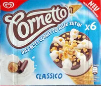 Mängden socker i Cornetto Classico