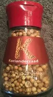 Mängden socker i Korianderzaad