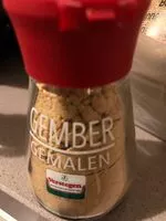 Mängden socker i Verstegen gember gemalen