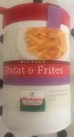 Mängden socker i Mix voor patat & frites