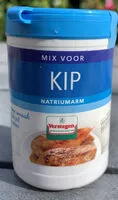 Mängden socker i Mix voor kip