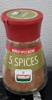 Mängden socker i Words spice blend