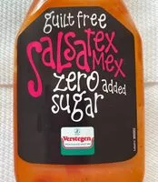 Mängden socker i Salsa Tex Mex Zero Sugar