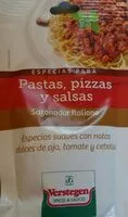 Mängden socker i Especias para pastas, pizzas y salsas