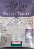 Mängden socker i Quatre épices