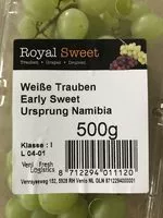 Mängden socker i Weiße Trauben