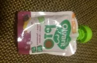 Mängden socker i Nutricia olvarit bio poire pruneau