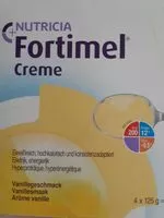 Mängden socker i Fortimel creme
