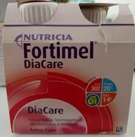 Mängden socker i Fortimel Diacare