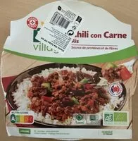 Mängden socker i Chili con Carne Riz