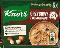Mängden socker i Bulion grzybowy z borowikami