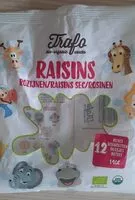 Mängden socker i Raisins sec