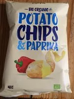 Mängden socker i Potato chips & paprika