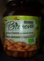 Mängden socker i Haricots blancs à la sauce tomate bio
