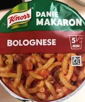 Mängden socker i Danie makaron Bolognese