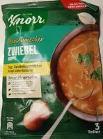 Mängden socker i Feinschmecker Zwiebel Suppe