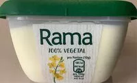 Mängden socker i Rama 100 % végétal