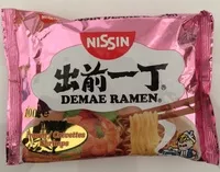 Mängden socker i Demae Ramen Crevettes